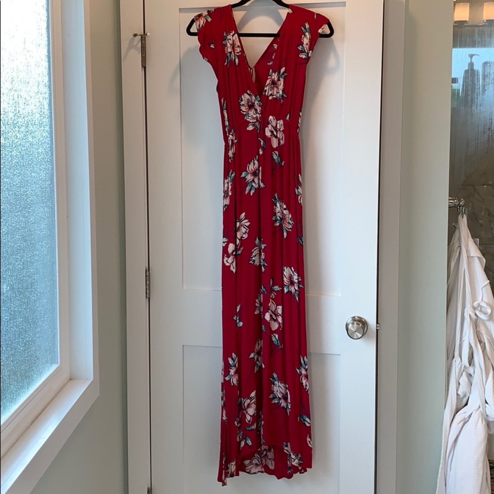 Billabong, long floral dress